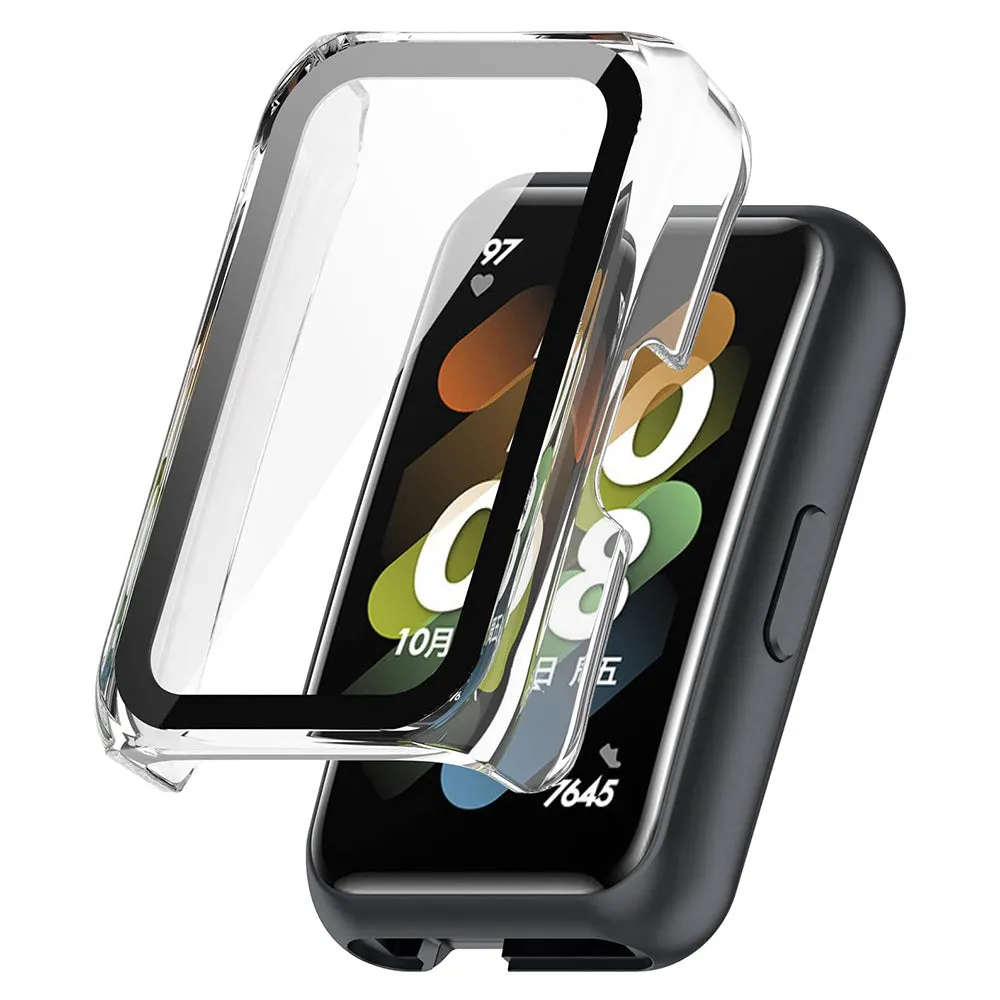 Custodia Techsuit Defense360 Pro per Huawei Band 8 / Band 9, Trasparente - immagine 1