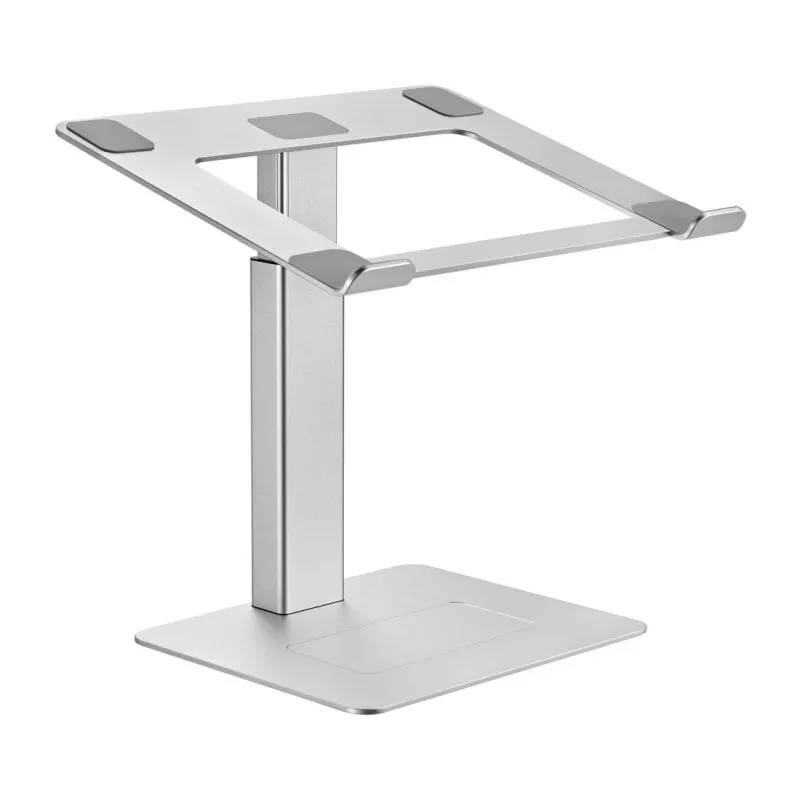 Gembird Nbs-d1-02 Supporto verticale per laptop regolabile in altezza Argento - immagine 1
