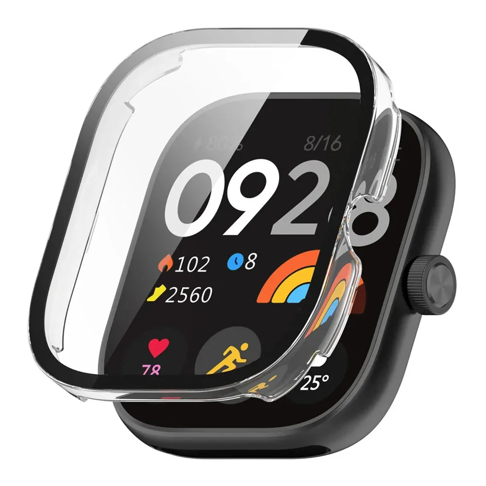 Custodia Techsuit Defense360 Pro per Xiaomi Redmi Watch 4, Trasparente - immagine 1