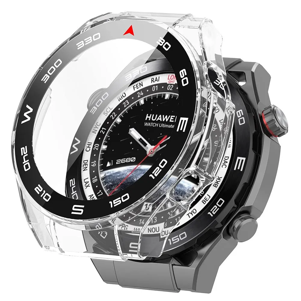 Custodia Techsuit Defense360 Pro Bezel per Huawei Watch Ultimate, Trasparente - immagine 1