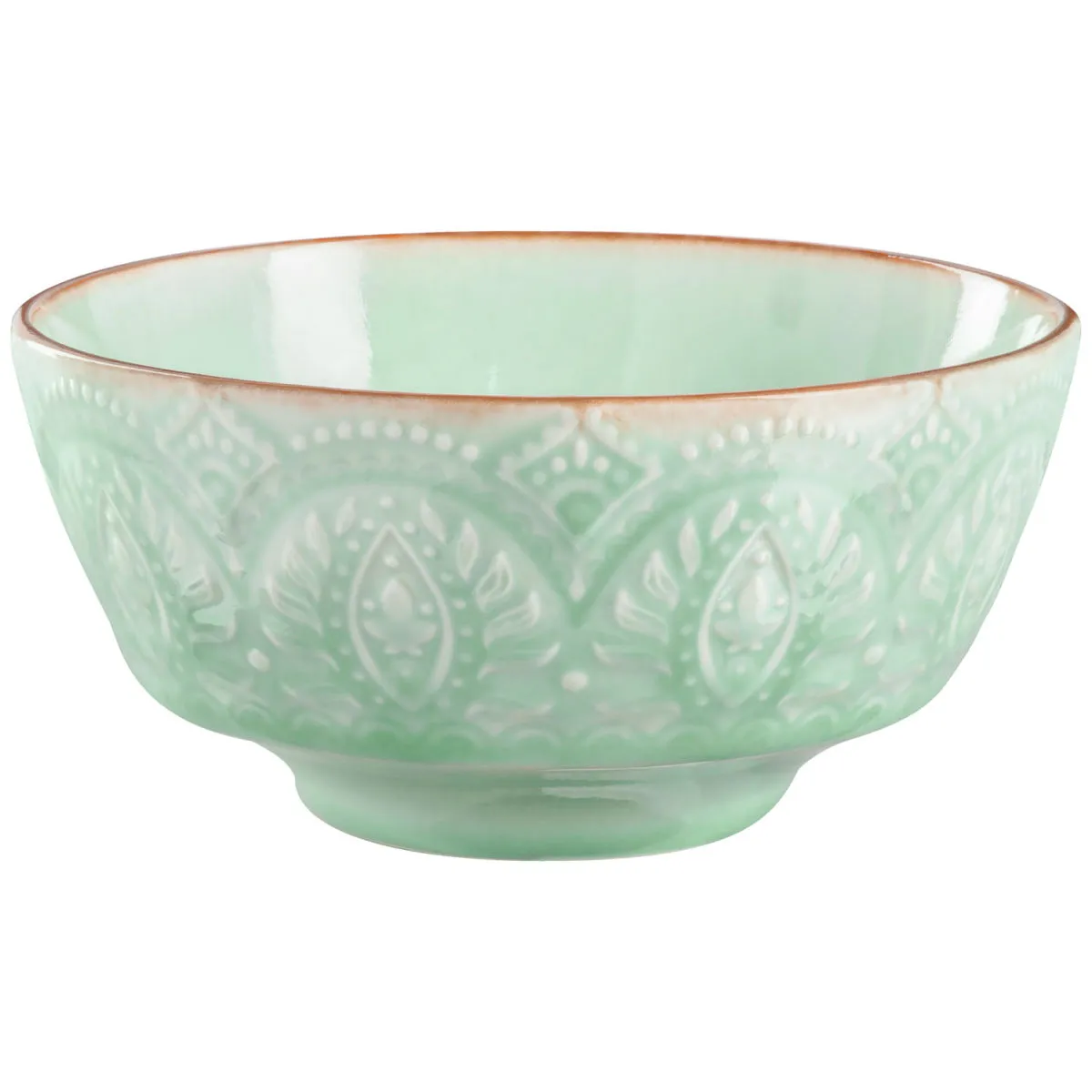 4x PULSIVA Ciotola Indie; 580 ml, 15x7.5 cm (ØxH); menta; 4 pz. / Pacco - immagine 1
