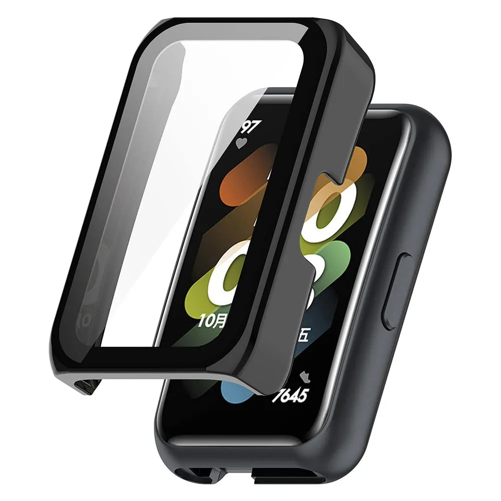 Custodia Techsuit Defense360 Pro per Huawei Band 8 / Band 9, Nera - immagine 1