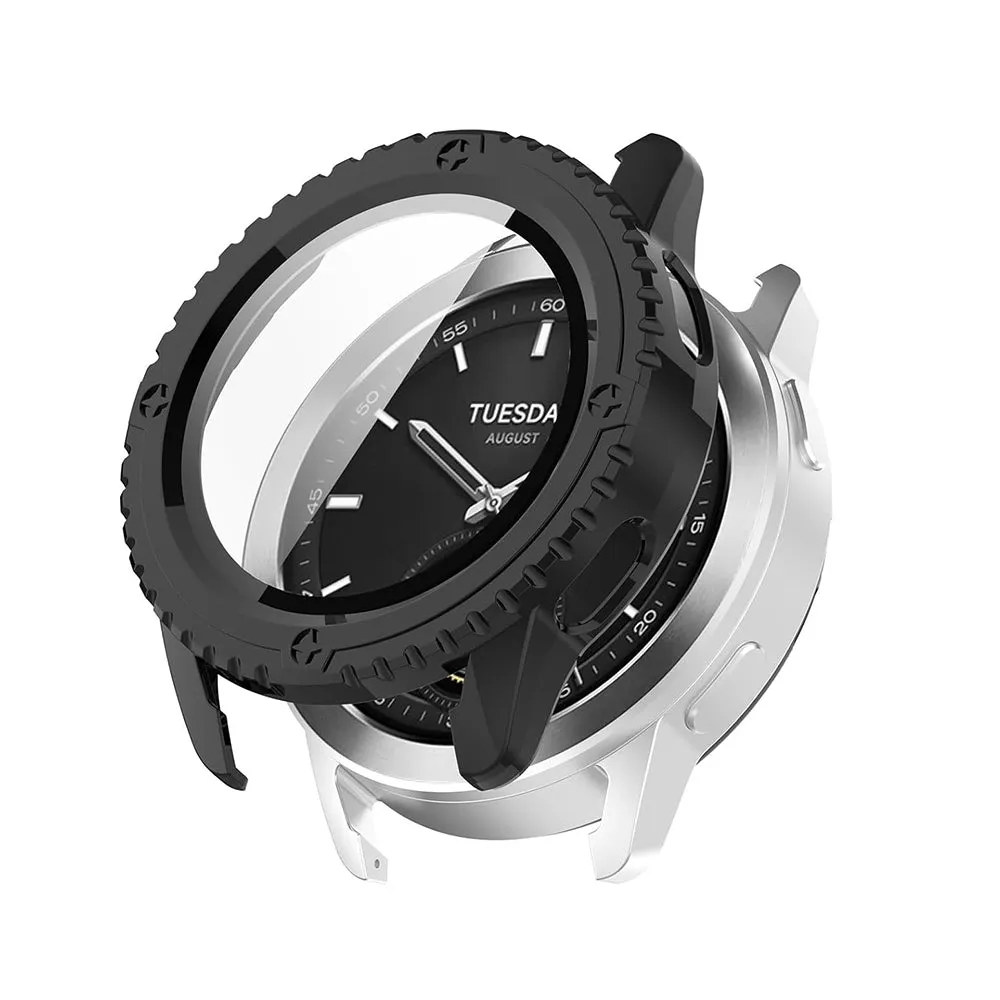 Custodia Techsuit Defense360 Pro per Xiaomi Watch S3, Nera - immagine 1