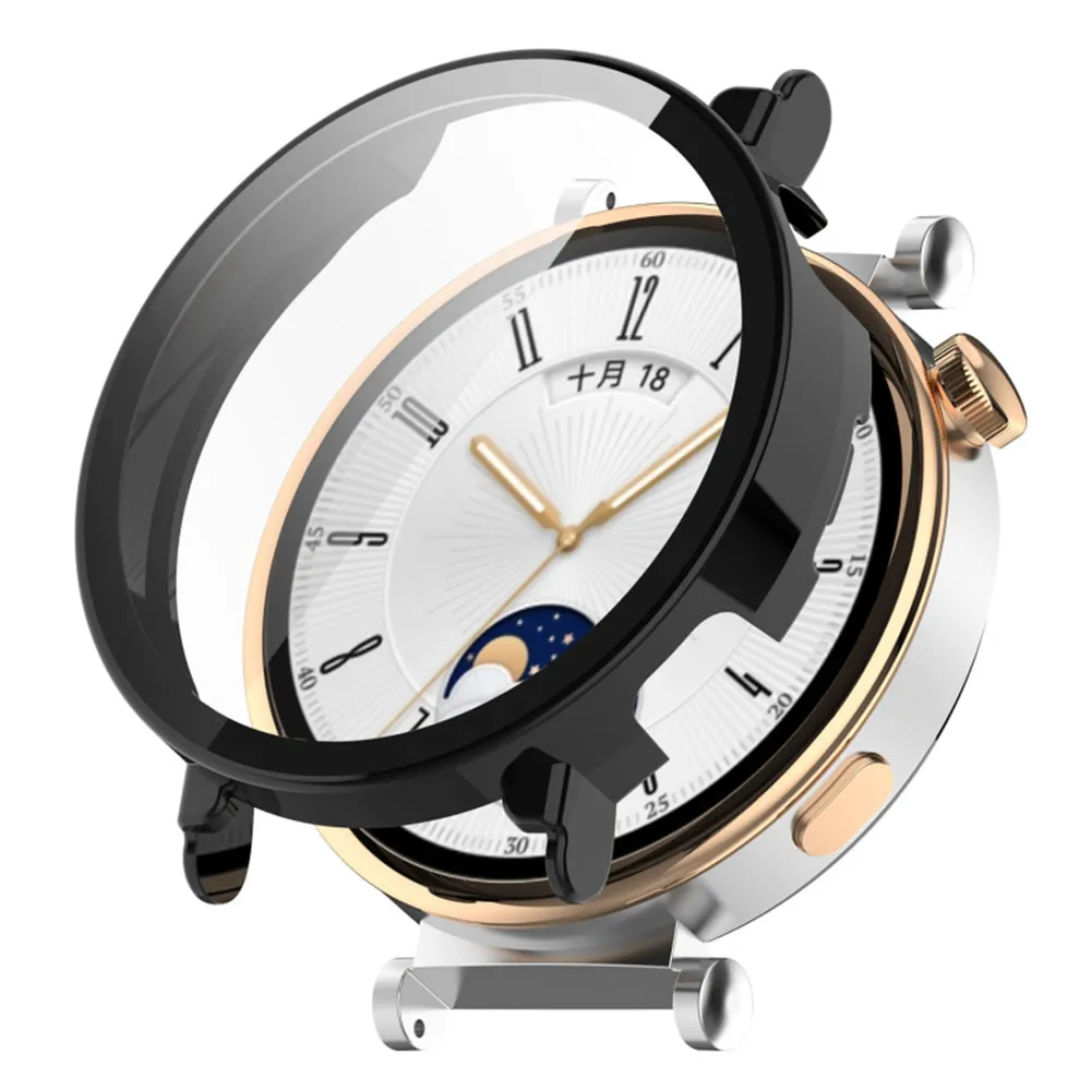 Custodia Techsuit Defense360 Pro per Huawei Watch GT 4 41mm, Nera - immagine 1