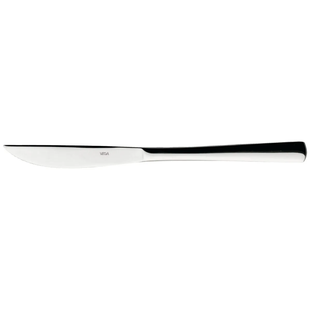 12x VEGA Coltello per pizza e bistecca Madrid; 22.4 cm (L); argento, manico argento; 12 pz. / Pacco - immagine 1