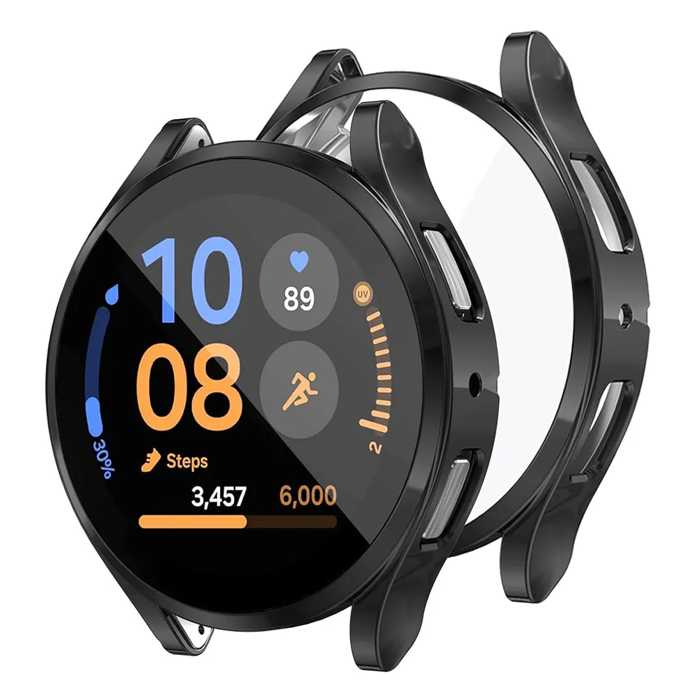 Custodia Techsuit Defense360 Pro per Samsung Galaxy Watch FE, Nera - immagine 1