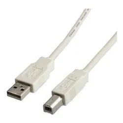 Cavo USB 2.0 White 0,8m ROS3101 - immagine 1