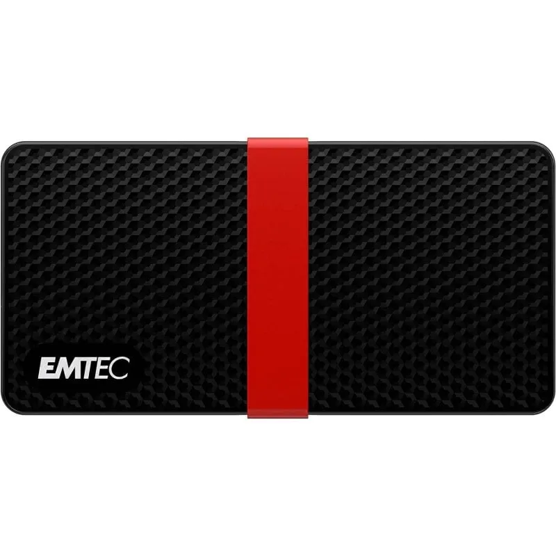 Emtec X200 1 TB Nero, Rosso - immagine 1