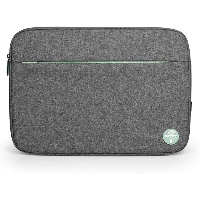 Fodera Port Designs Yosemite Eco 14 pollici grigia PET riciclato tasca frontale - immagine 1
