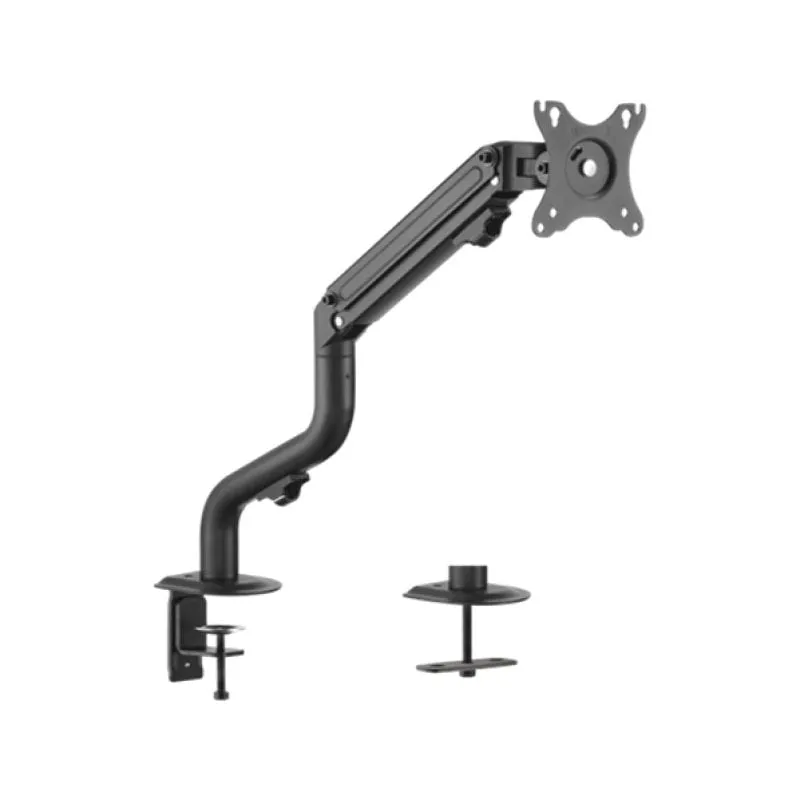 Gembird MA-DA1-02 supporto da tavolo per Tv a schermo piatto 81,3 cm (32") Nero Scrivania - immagine 1