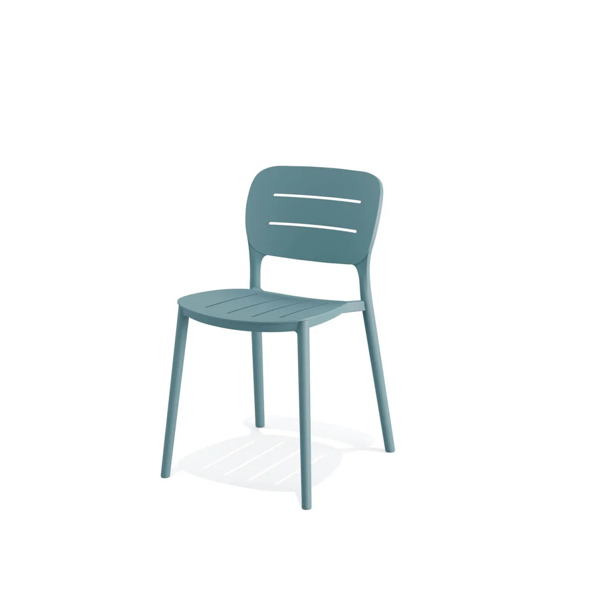 4x Barths Sedia Propi senza braccioli; 46x53x79 cm (LxPxH); blu; 4 pz. / Pacco - immagine 1