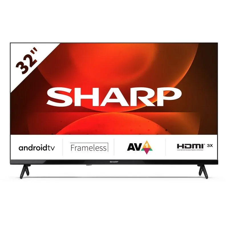 TV Android LED HD Ready Sharp 32FH2EA da 32 pollici - immagine 1