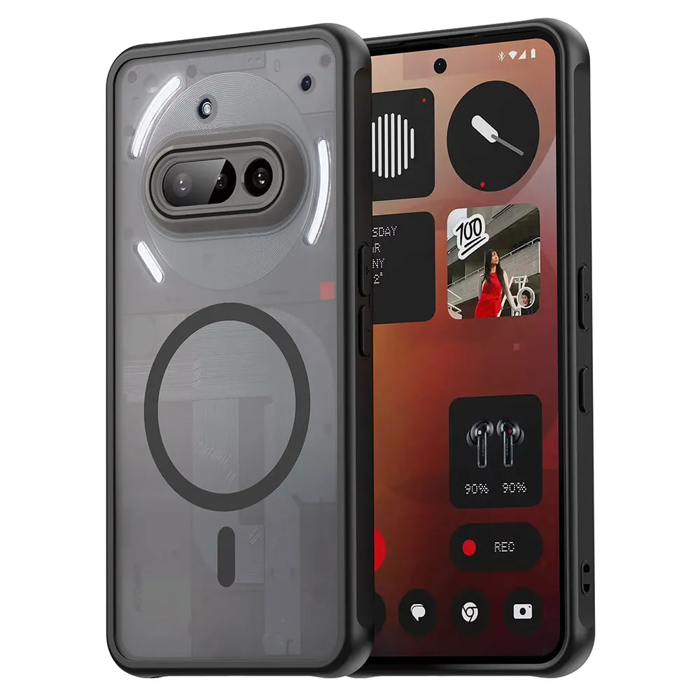 Custodia MagSafe per Nothing Phone (3a), Techsuit, HaloFrost II, Nera - immagine 1