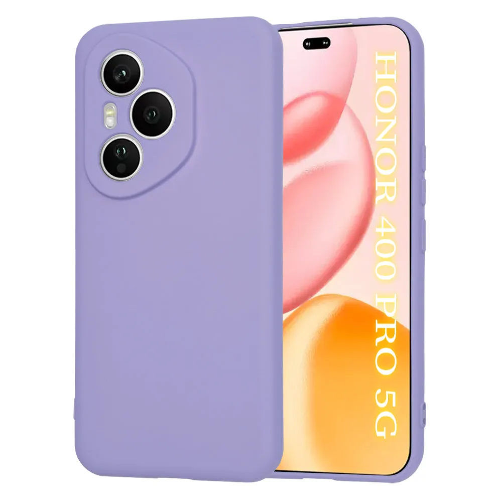 Custodia per Honor 400 Pro, Techsuit, SoftFlex, Viola Chiaro - immagine 1