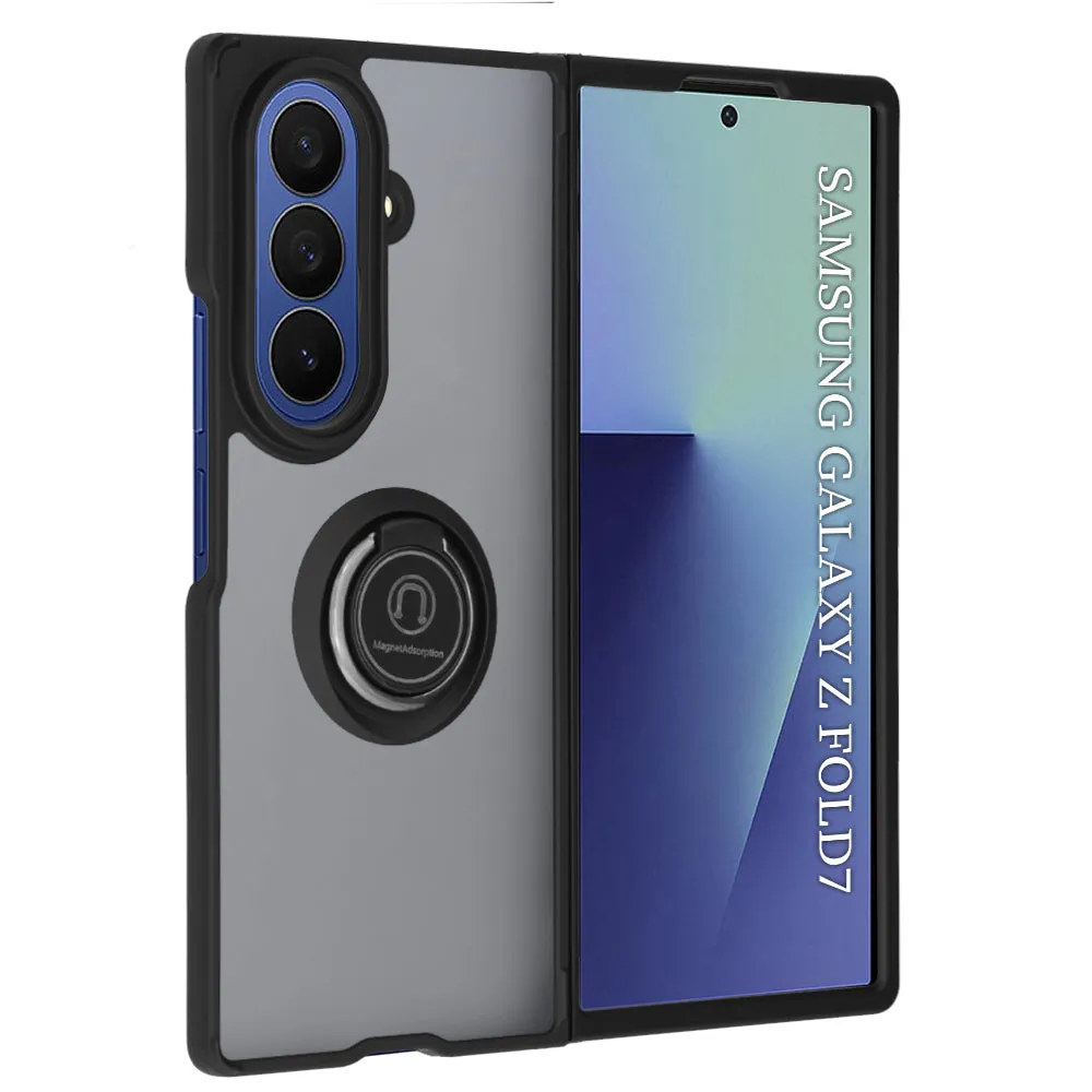 Custodia per Samsung Galaxy Z Fold7 F966, Techsuit, Glinth, Nera - immagine 1
