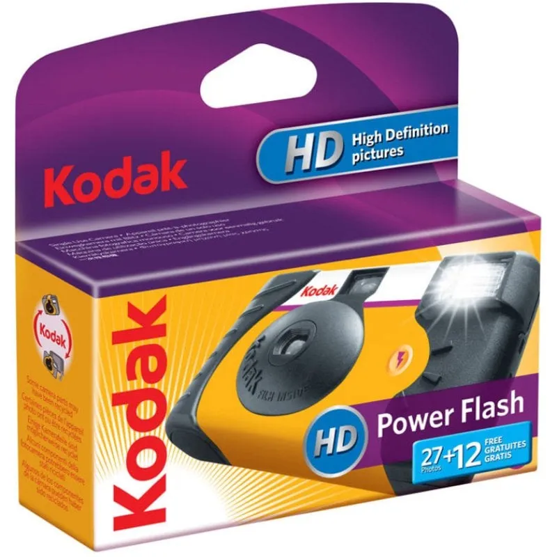 Fotocamera analogica usa e getta Kodak Power Flash 27+12 foto - immagine 1