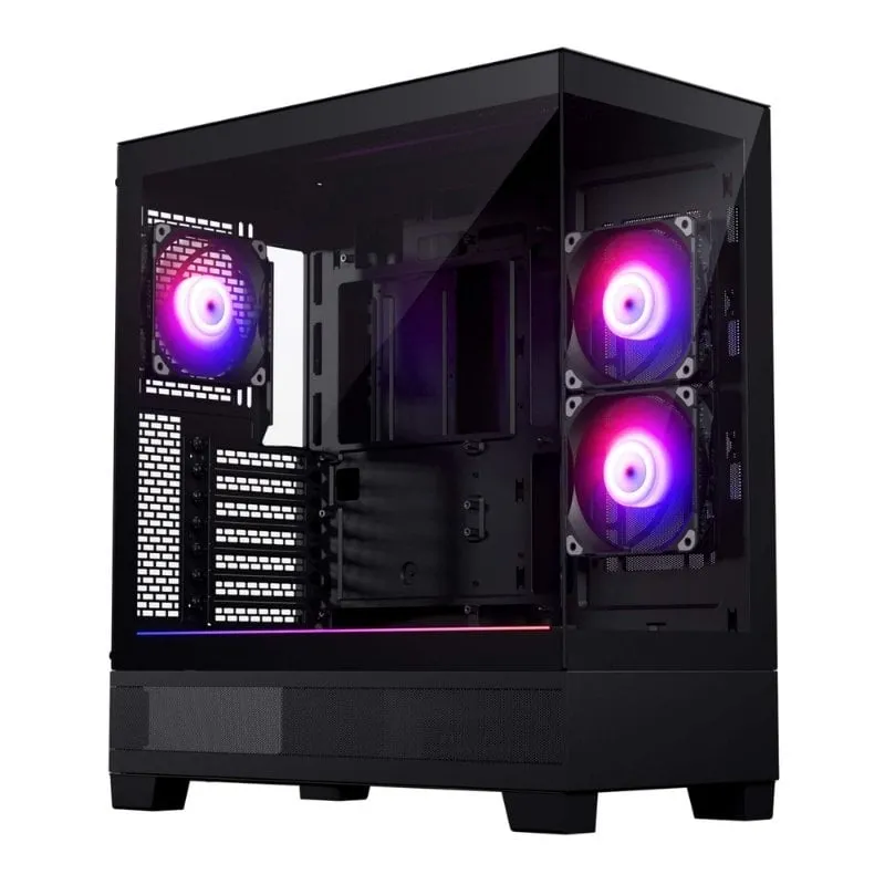Phanteks XT View Vetro temperato USB 3.0 Nero - immagine 1
