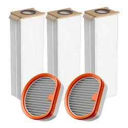 Sacchetto aspirapolvere (5pz) Set 3 Dust Bag + 2 HEPA Filter JX V500 007P - immagine 1