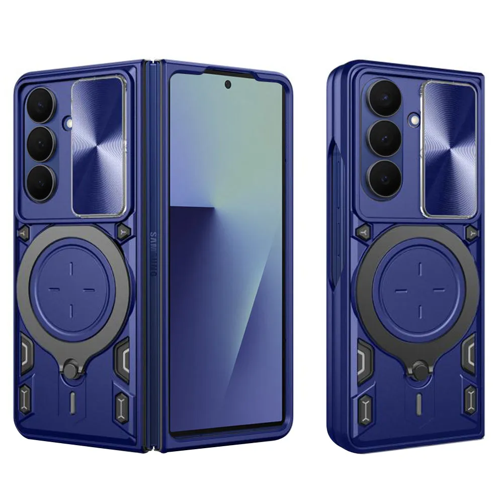 Custodia per Samsung Galaxy Z Fold7 F966, Techsuit, CamGuard Pro, Blu - immagine 1