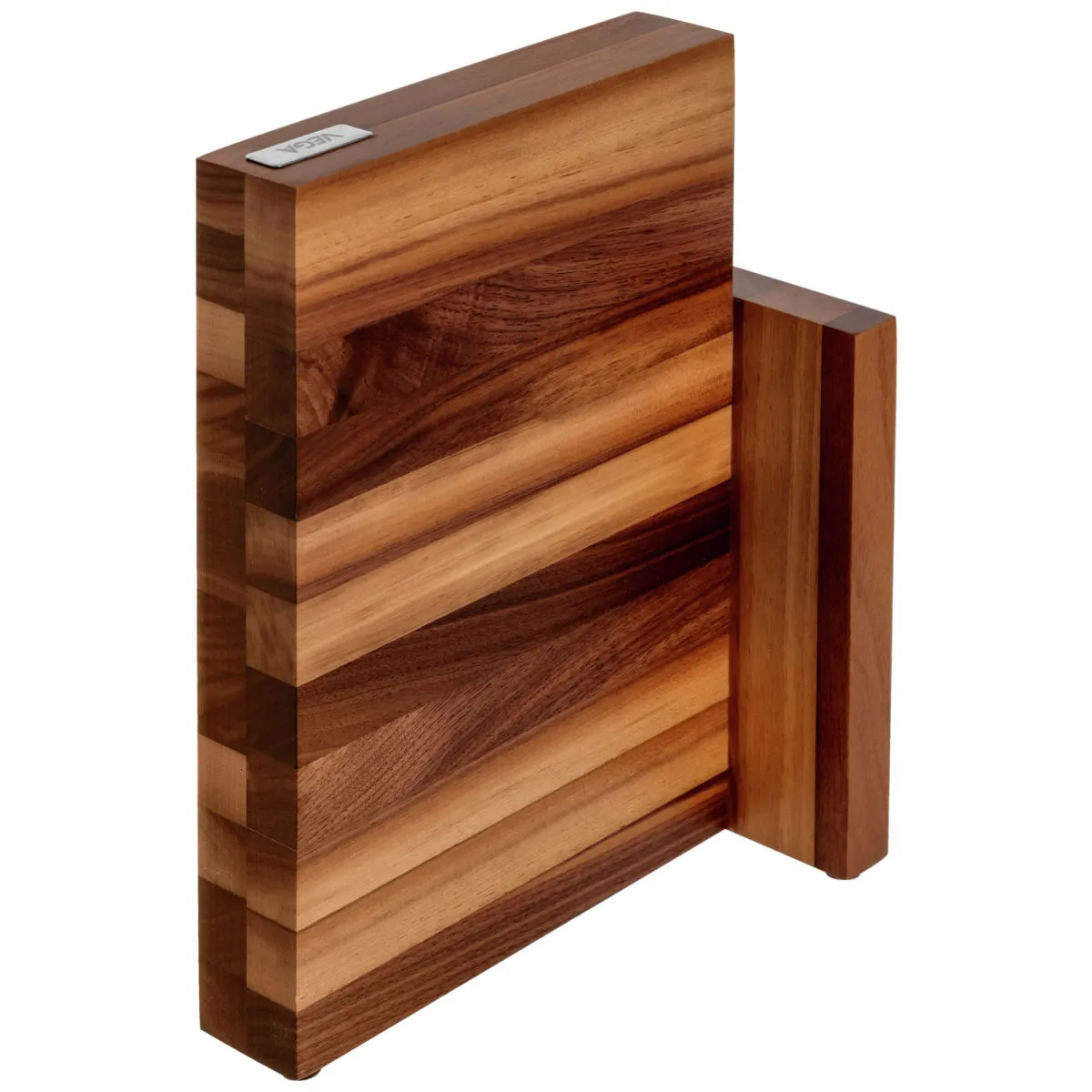 VEGA Ceppo per coltelli Pablo; 20x13x26.5 cm (LxLxH); noce naturale - immagine 1