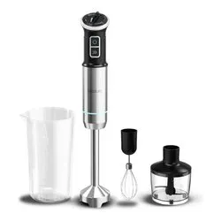 Frullatore immersione 1100W Power Neutron 1100MAX Black e Inox 03912 - immagine 1