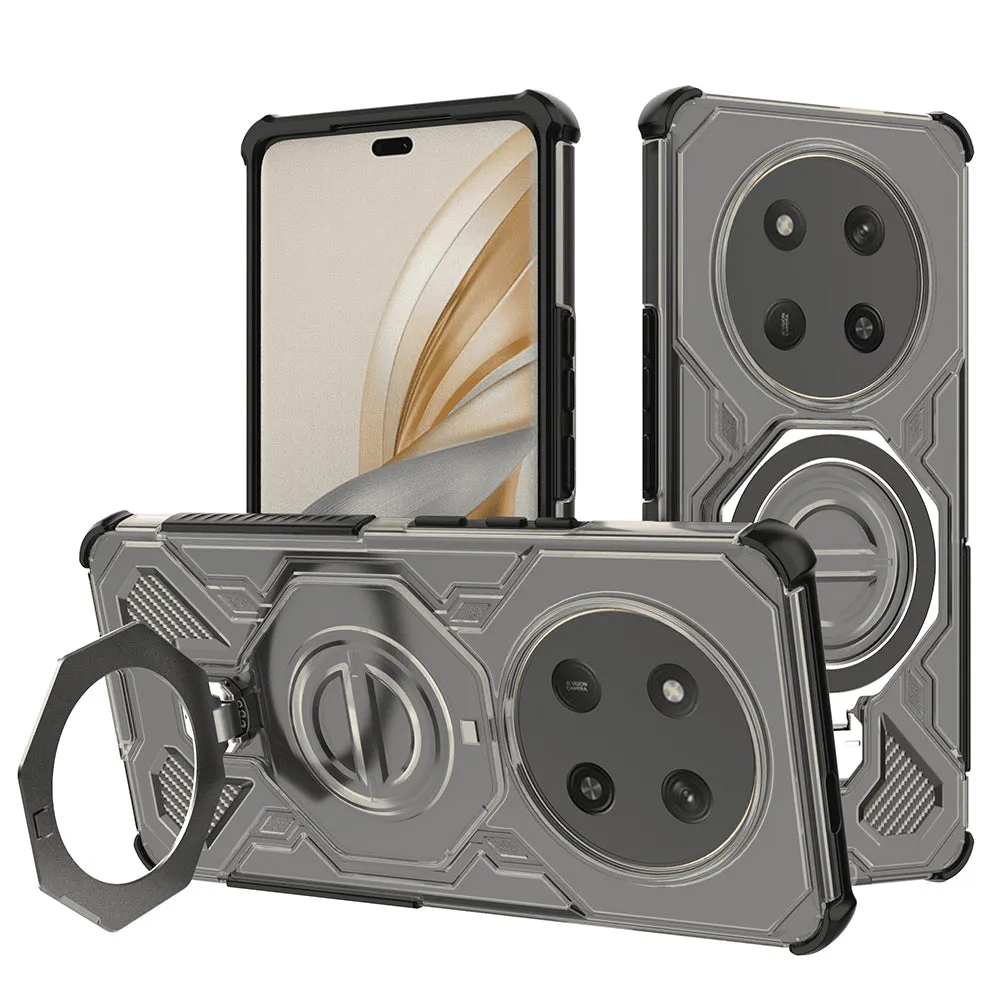Custodia per Honor X9c / Magic7 Lite, Techsuit, Carbon Shield Pro, Fumo - immagine 1
