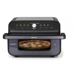 Friggitrice ad aria (8in1) 2000W (10Lt) Air Fryer + Grill Pizza oven Black 00C464900AR0 - immagine 1
