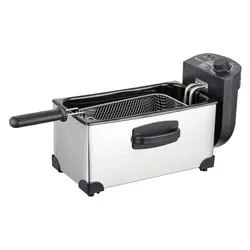 Friggitrice ad olio 2000W (3Lt) GOLDFRY Inox 118340068 - immagine 1