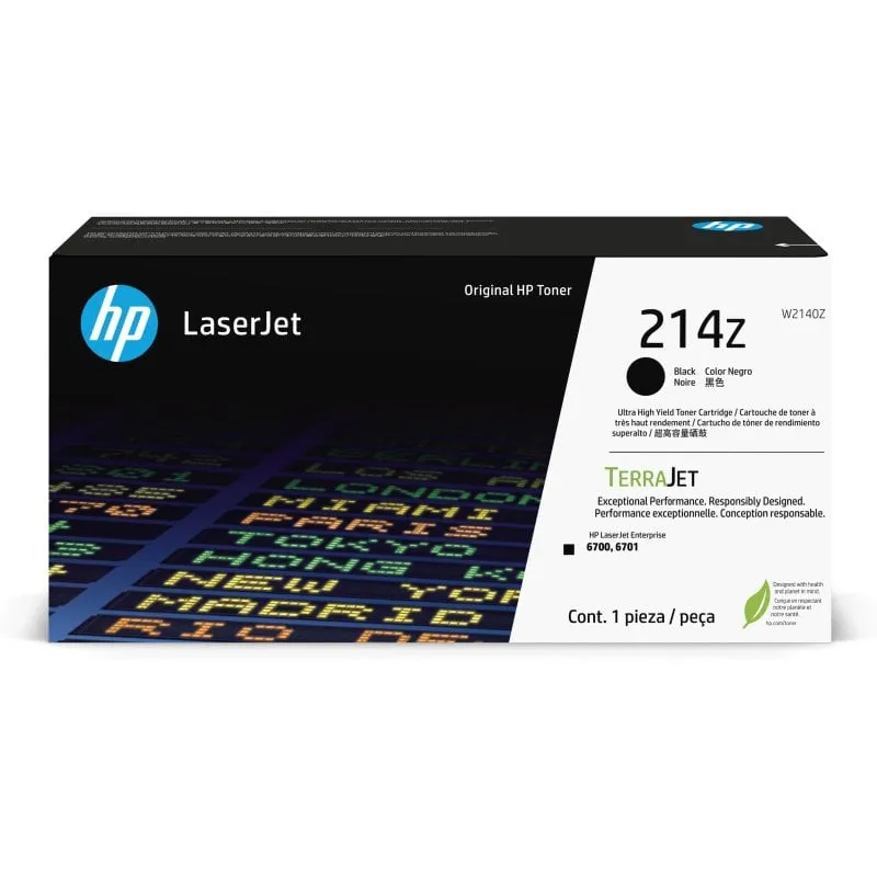 Cartuccia toner nero originale LaserJet HP 214Z - immagine 1