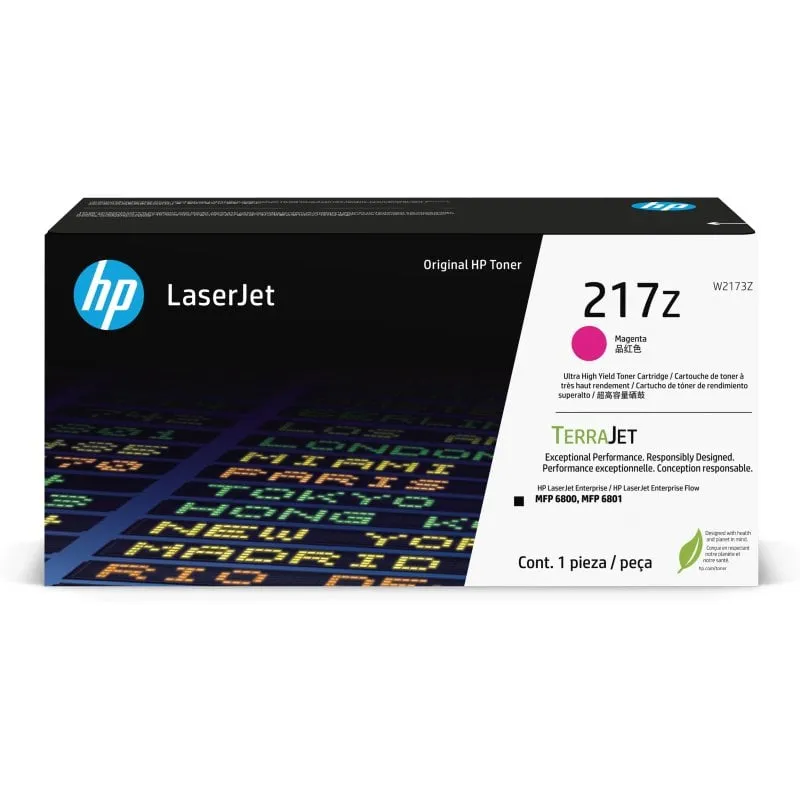 Cartuccia toner magenta originale LaserJet HP 217Z - immagine 1