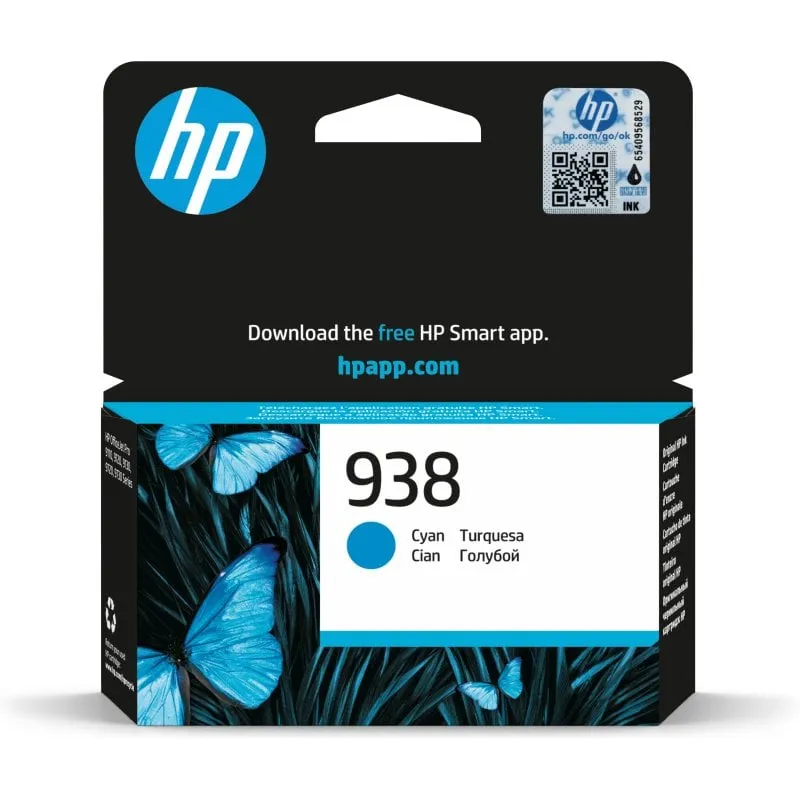 Cartuccia d'inchiostro originale ciano HP 938 - immagine 1