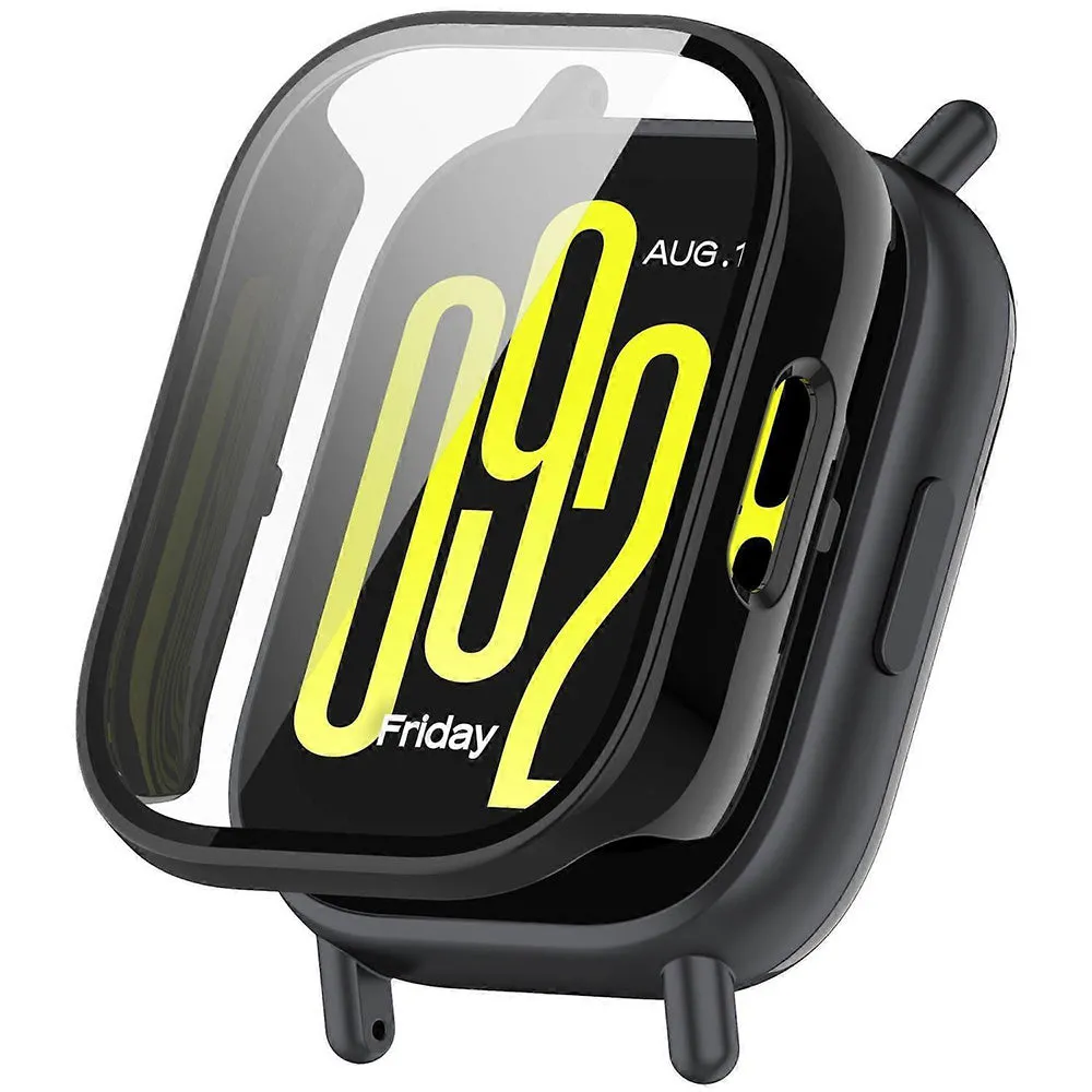 Custodia Techsuit Defense360 Pro per Xiaomi Redmi Watch 5 Active, Nera - immagine 1