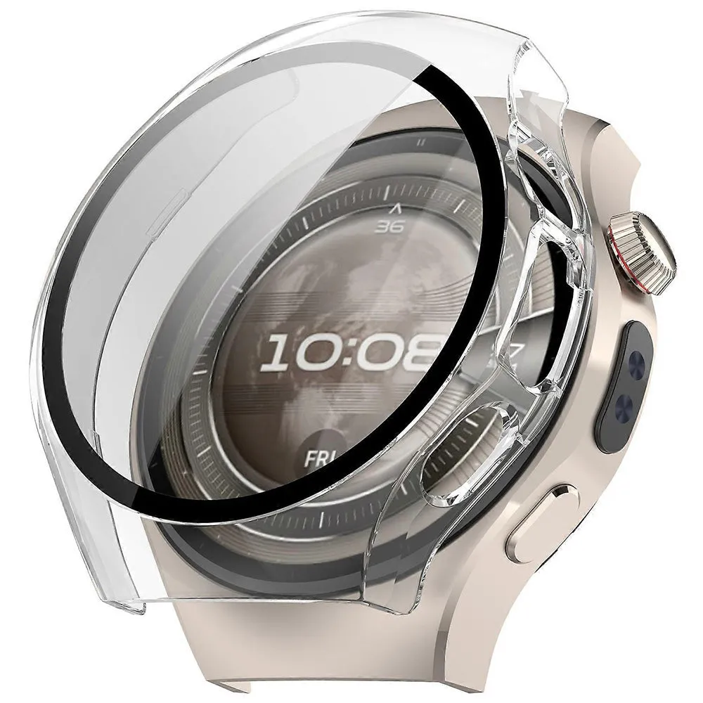 Custodia Techsuit Defense360 Pro per Huawei Watch 5 42mm, Trasparente - immagine 1
