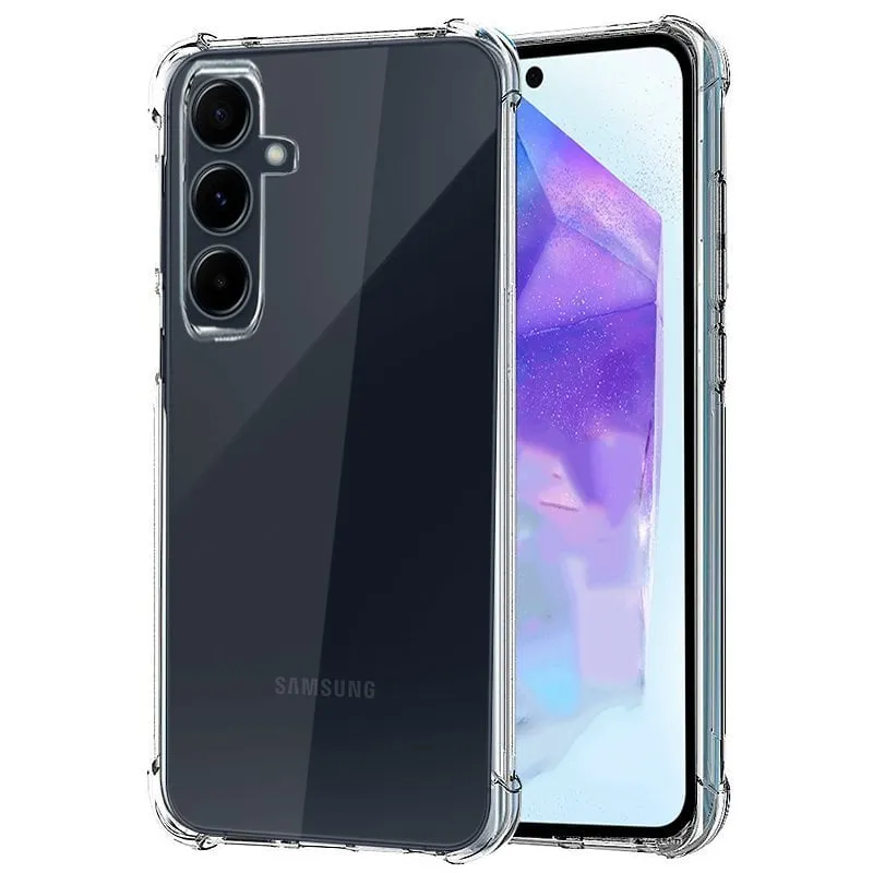 Custodia antiurto trasparente e fantastica per Samsung A556 Galaxy A55 5G - immagine 1