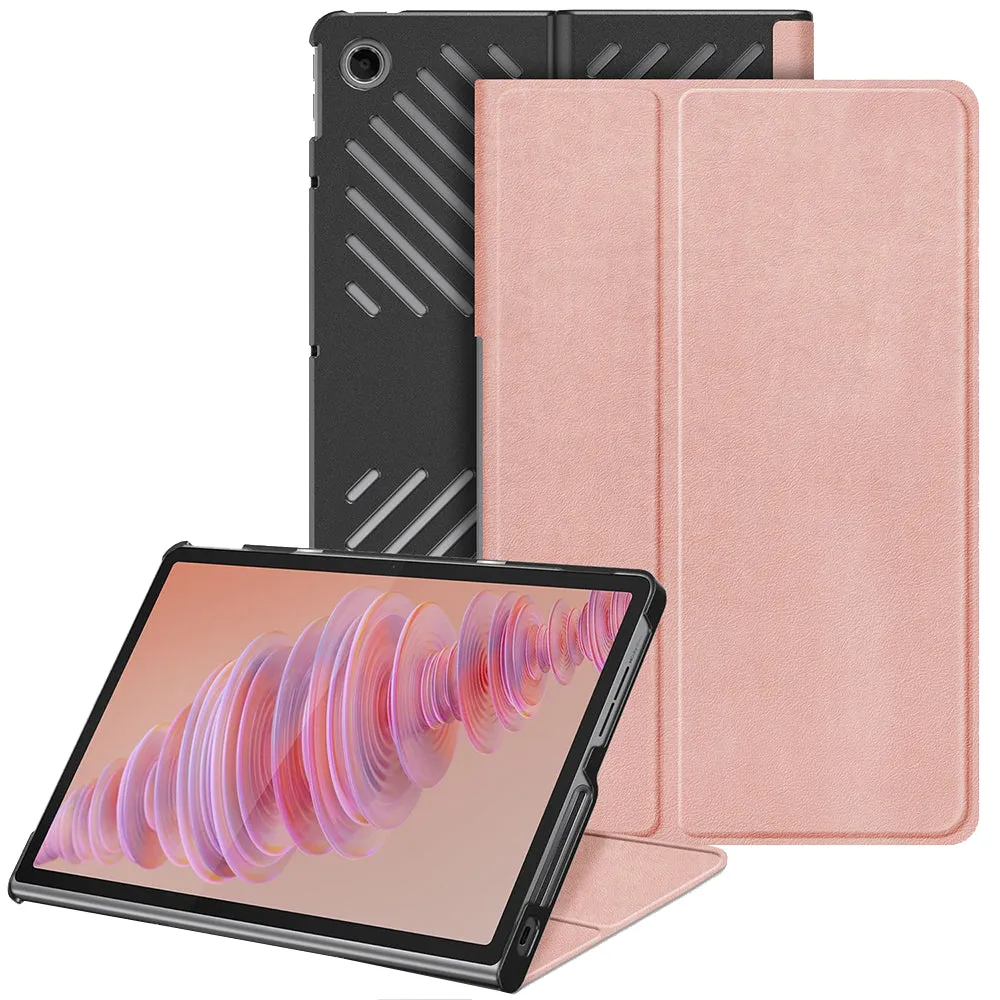 Custodia per Lenovo Tab Plus 11,5 pollici, Techsuit, FoldPro, Rosa - immagine 1