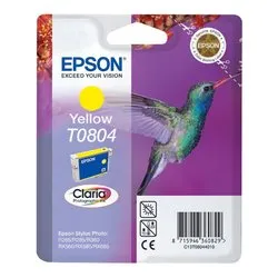 Cartuccia stampante Serie Colibrì Giallo CLARIA T0804 C13T08044021 - immagine 1