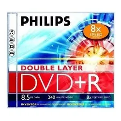 DVD+R 8,5GB/240min Jewel Case DR8S8J05C 00 - immagine 1
