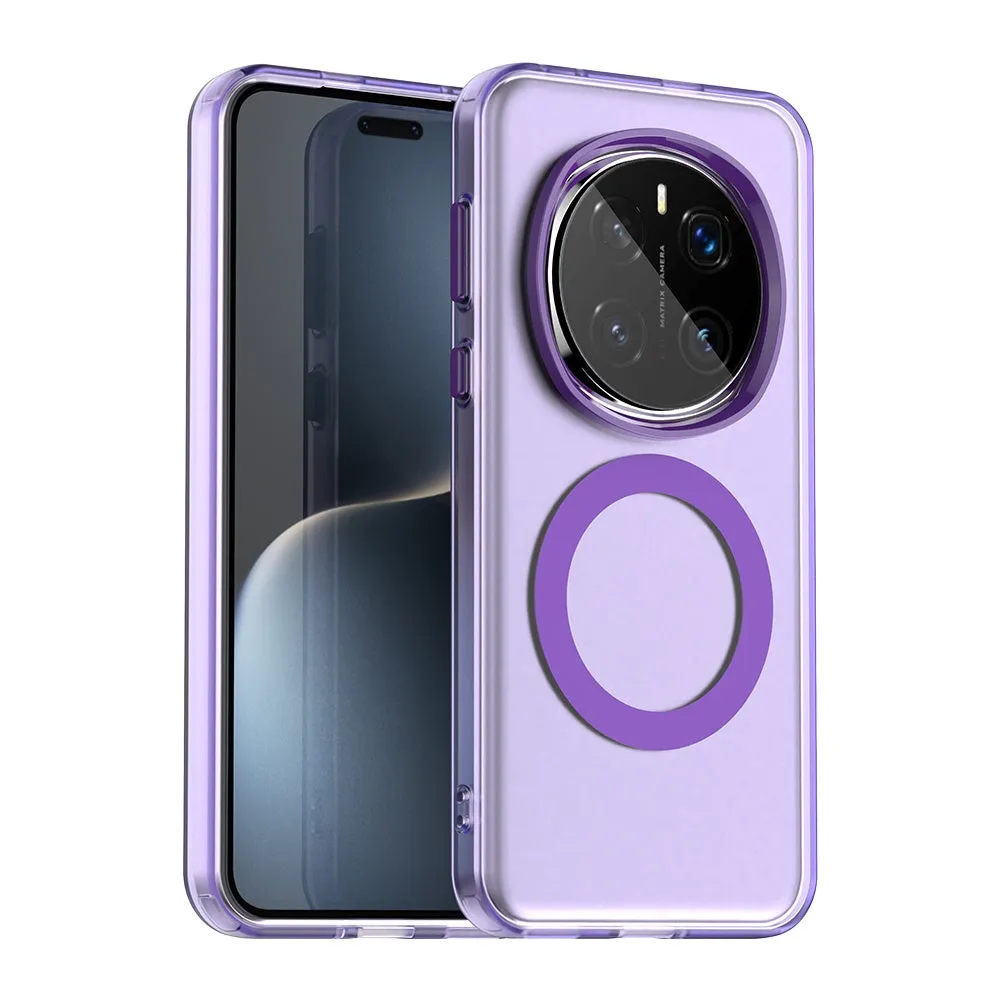 Custodia MagSafe per Honor Magic7 Pro, Techsuit, CandyCase, Viola - immagine 1