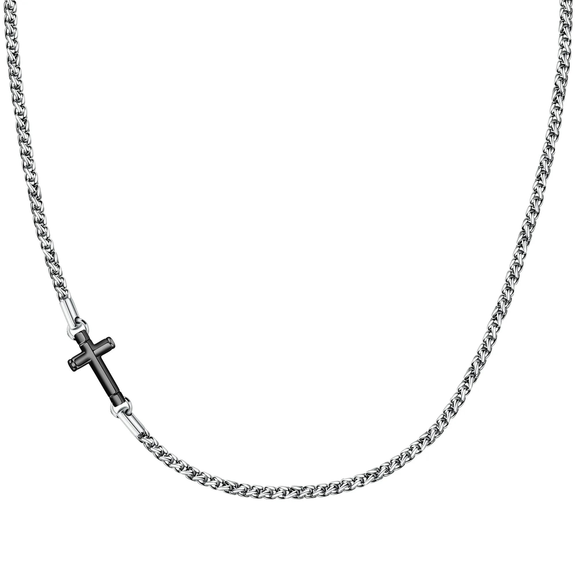 Morellato Cross Collana Uomo in Acciaio, IP nero - SKR61 - immagine 1