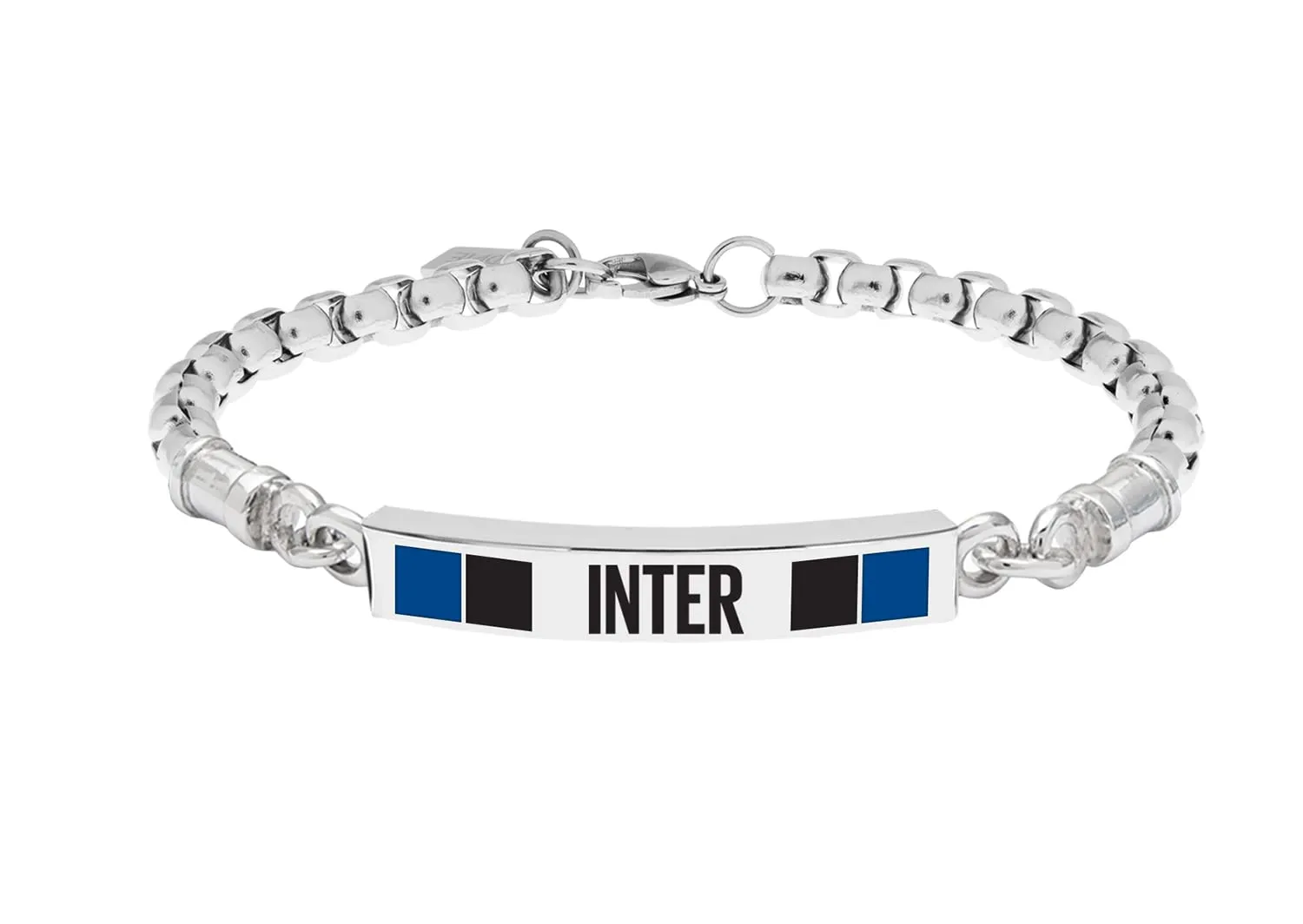 Inter Unisex-Adult Bracciale, Nero Blu Acciaio, Taglia Unica - immagine 1