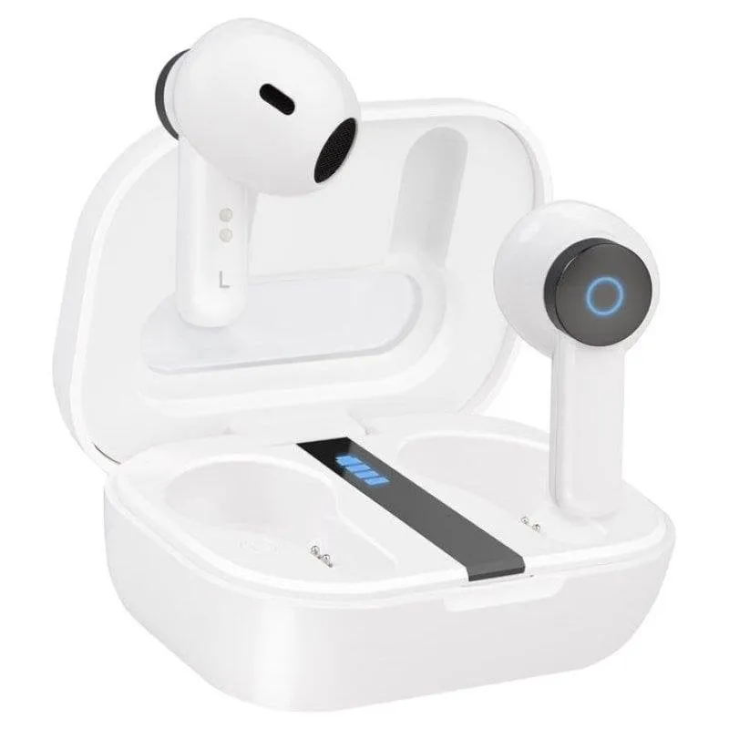 Auricolari TooQ Bender TQBWH-0031W Bluetooth Wireless Chiamate Musica Bianco - immagine 1
