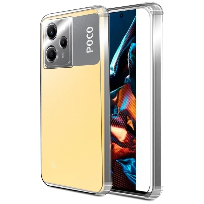 Custodia antishock trasparente PcCom Essential per POCO X5 Pro 5G - immagine 1