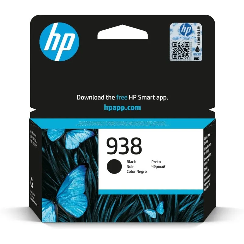 Cartuccia d'inchiostro originale nero HP 938 - immagine 1
