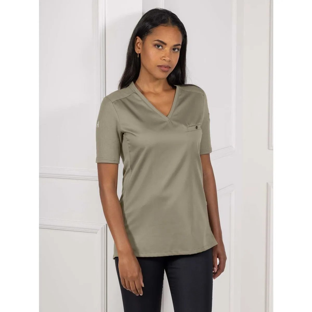 Le Nouveau Chef Maglietta Fae; Taglia 3XL; verde - immagine 1