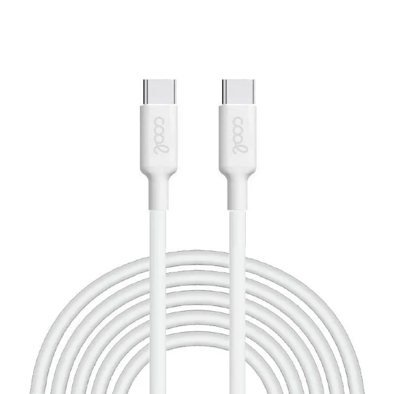 Cavo compatibile universale cool UBS da tipo C a tipo C bianco 3 m - immagine 1