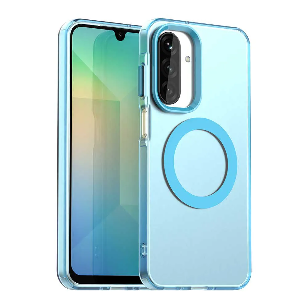 Custodia MagSafe per Samsung Galaxy A26 A266, Techsuit, CandyCase, Blu - immagine 1