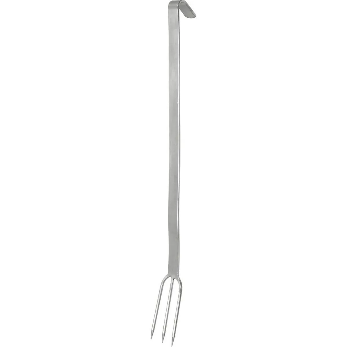 Paderno Forchettone da carne monoblocco, lunghezza manico 50 cm; 50 cm (L); argento - immagine 1