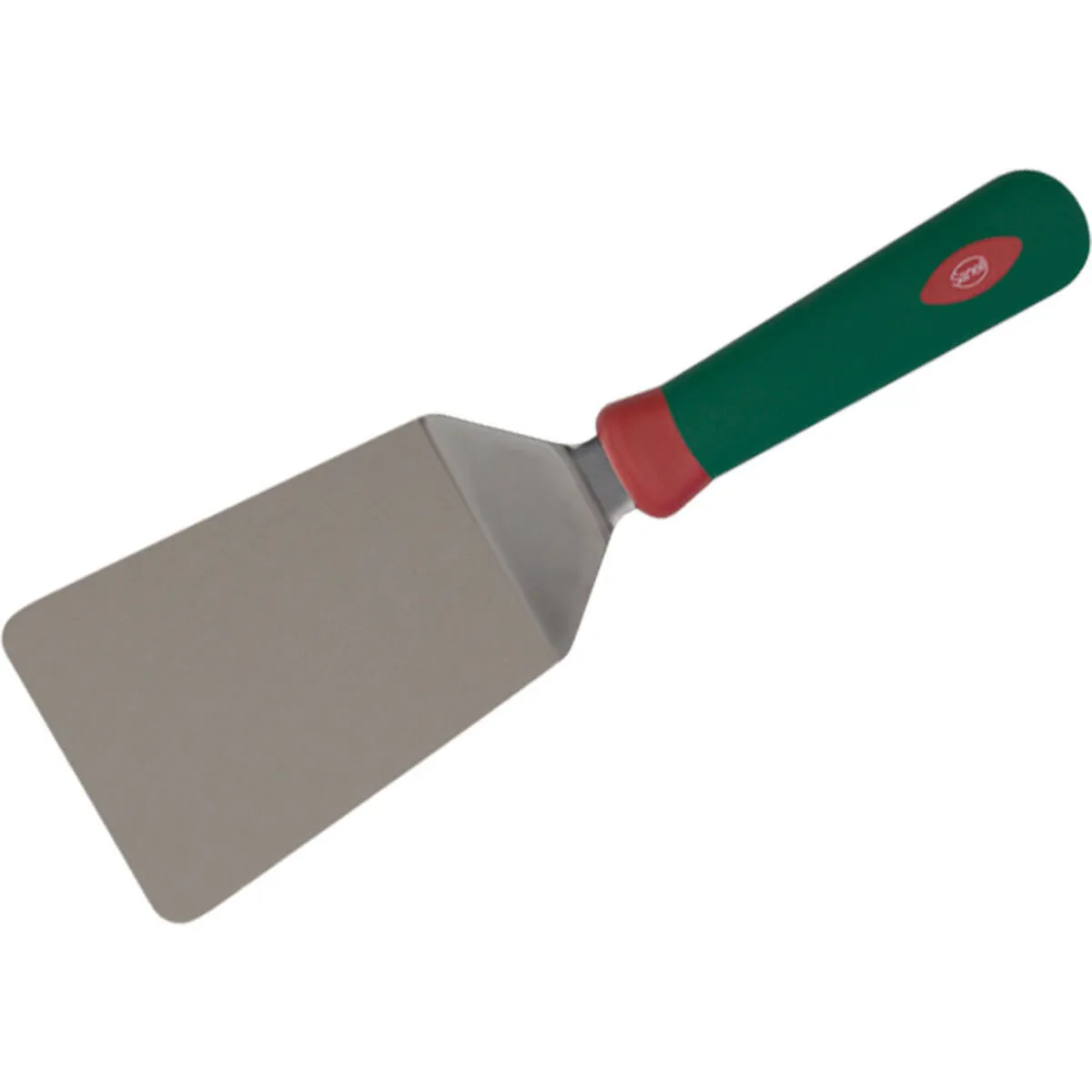 Sanelli Spatola per arrosti Sanelli, manico ergonomico, lunghezza lama 15 cm; 15x9 cm (LxL); verde - immagine 1