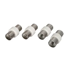 Connettore antenna Set Adattatori per Cavo Coassiale Silver e White PP0596 - immagine 1