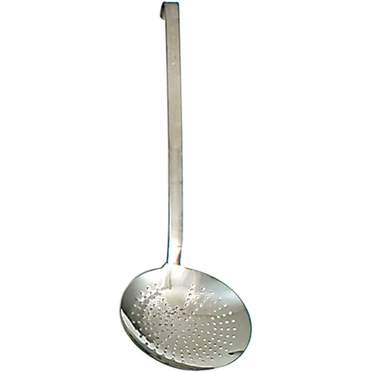 Sunnex Schiumarola con scanalature, manico ergonomico, n. 2, Ø 16 cm, lunghezza 41,5 cm; 16x41.5 cm (ØxL); argento - immagine 1